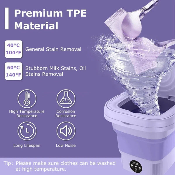 Portable Mini Washing Machine: